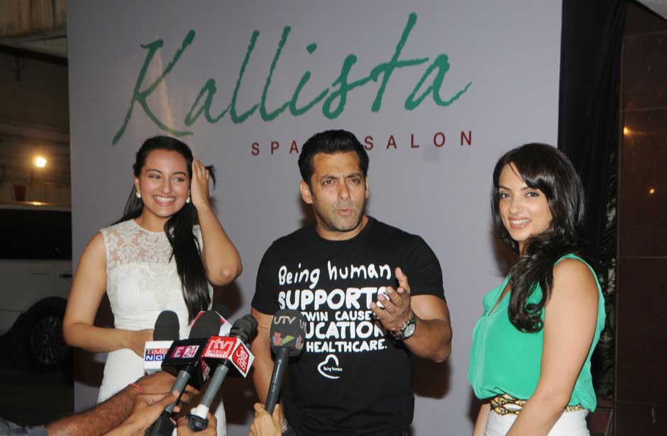 Images: Salman Khan attends spa opening
